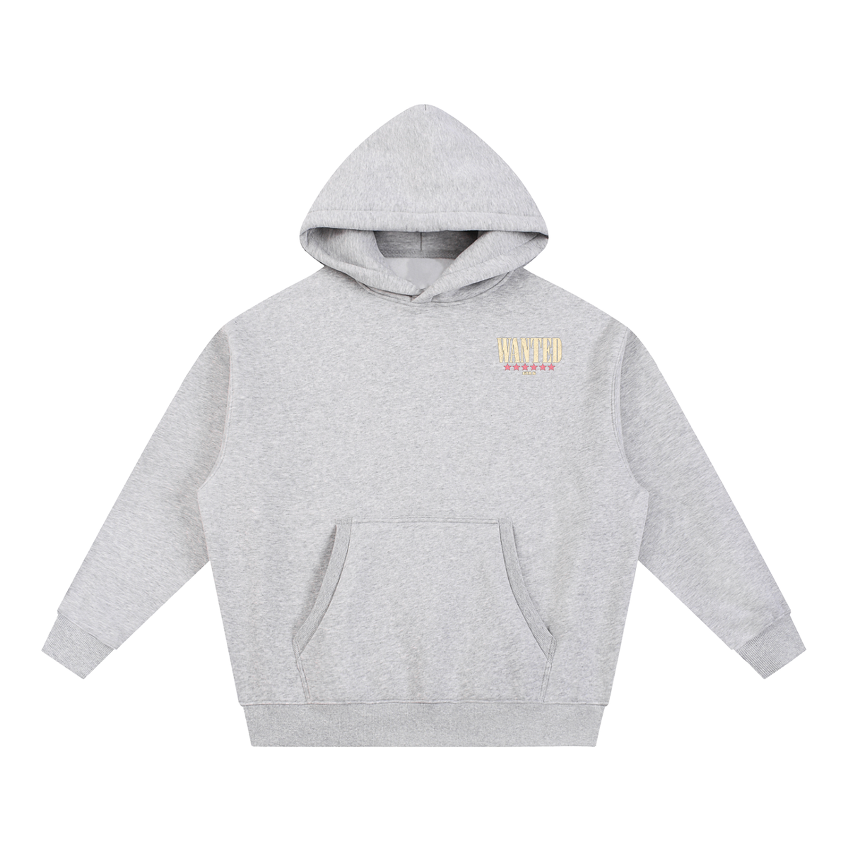 Too Sexy Oversized Hoodie - Flower Gray
