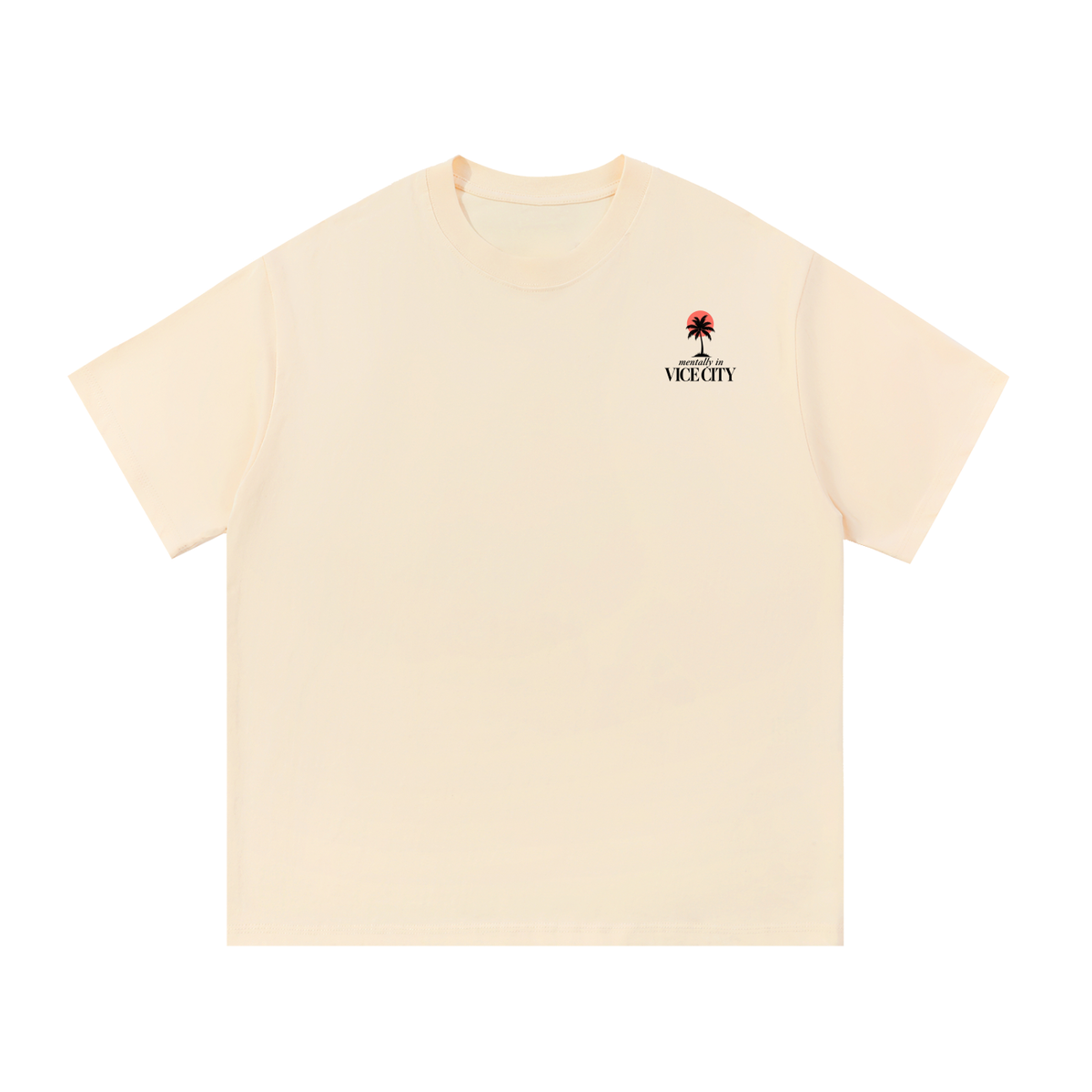 Palm Tee - Apricot