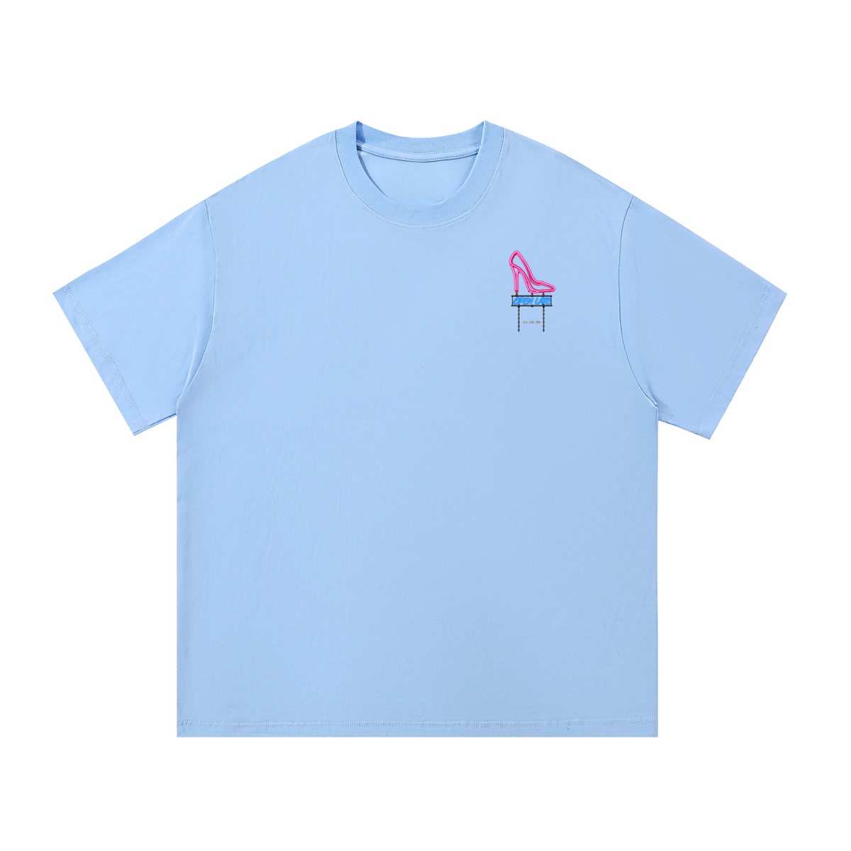 Open Late Tee - Blue