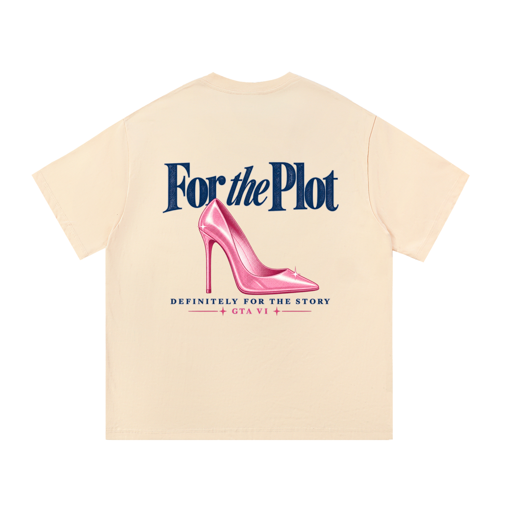 The Plot Tee - Apricot