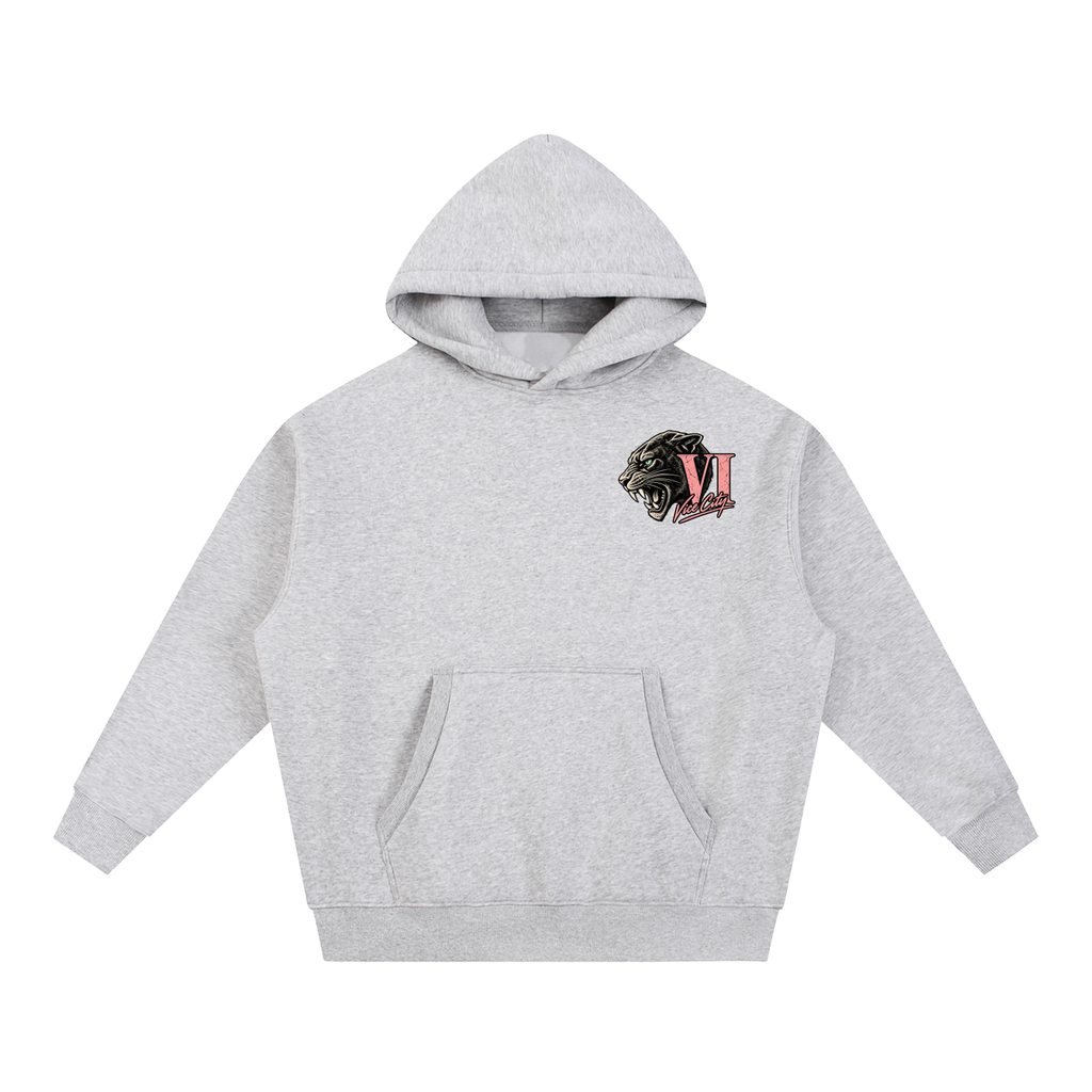 Essential Oversized Boxy Fit Fleece Hoodie
