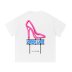 Open Late Tee - White
