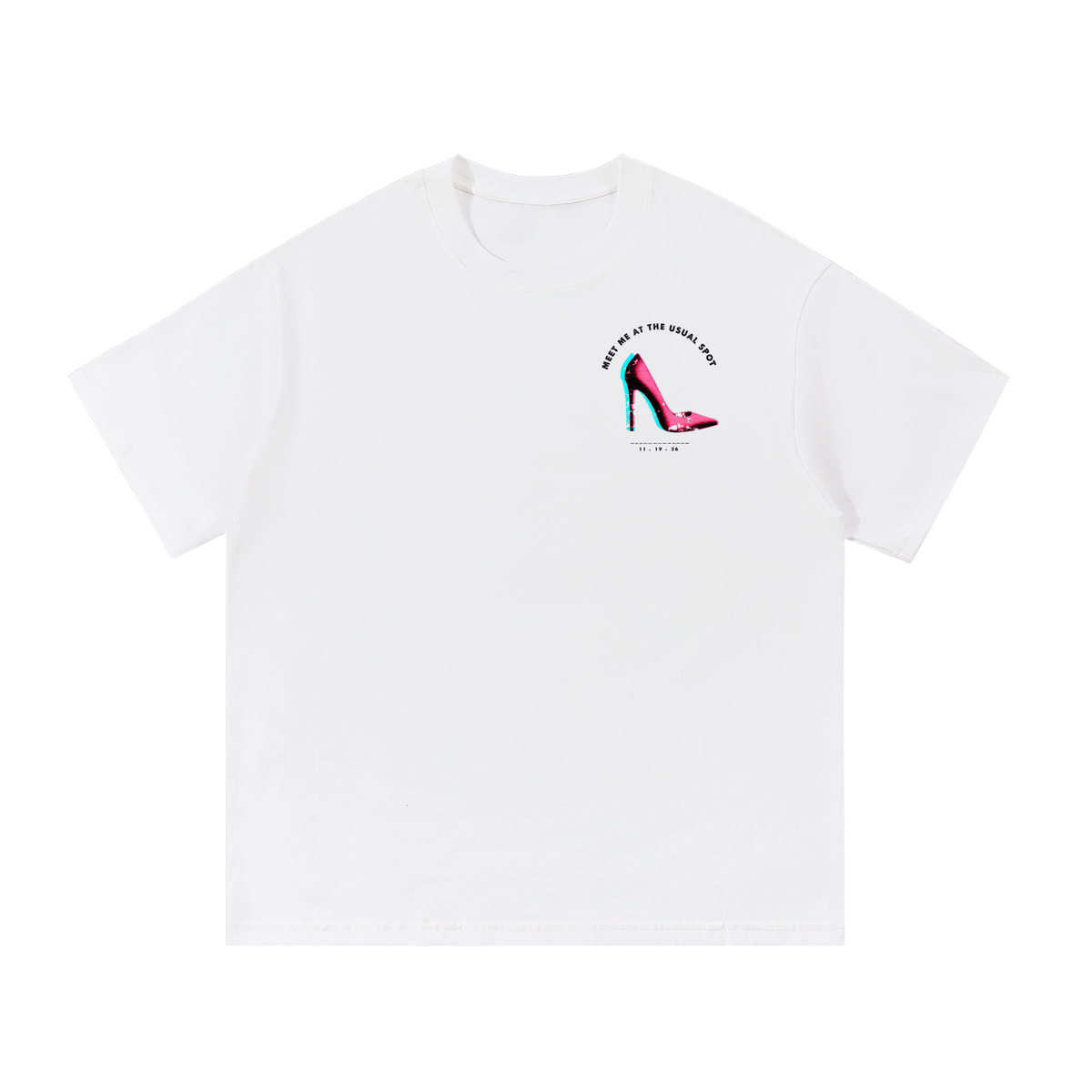 Usual Spot Tee - White