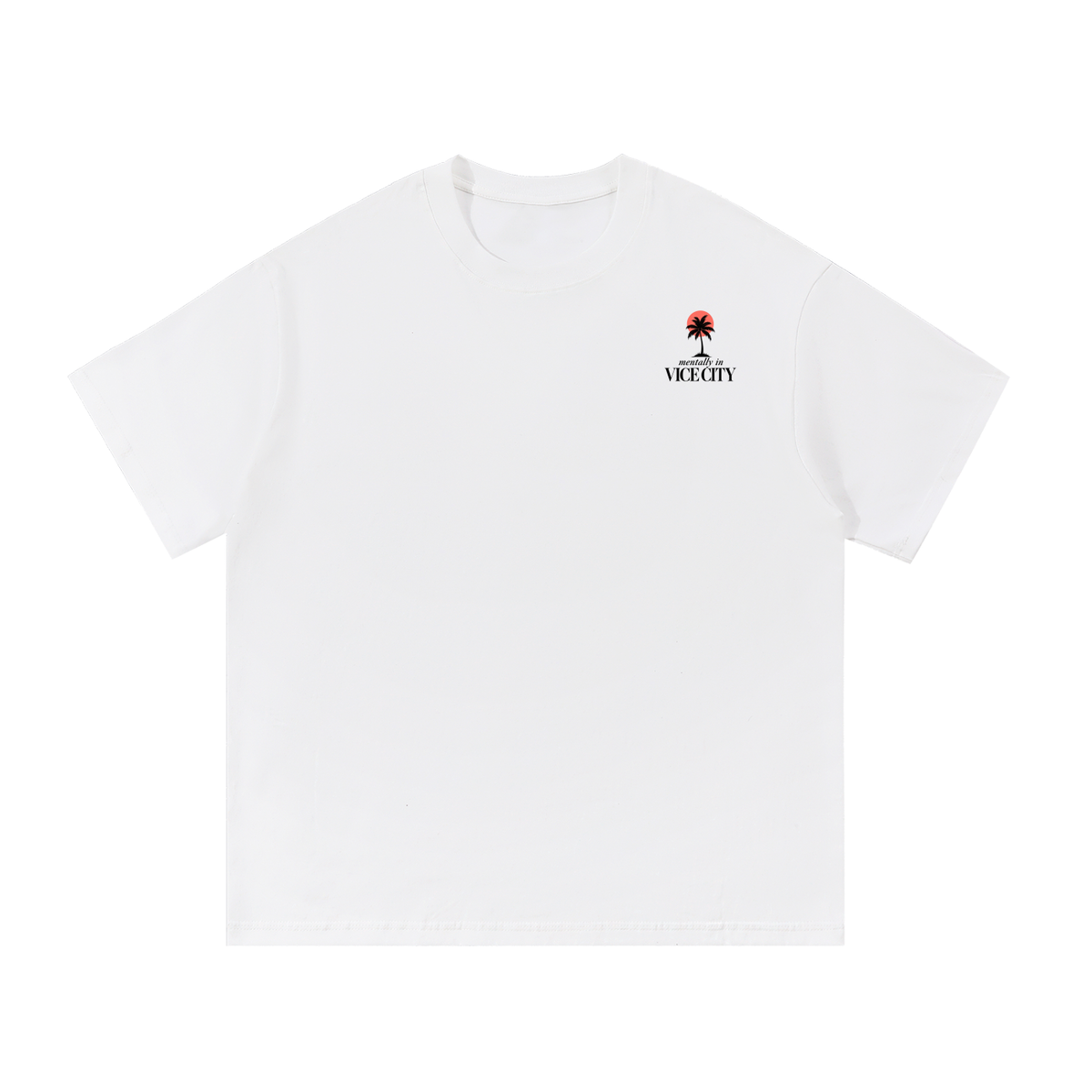 Palm Tee - White