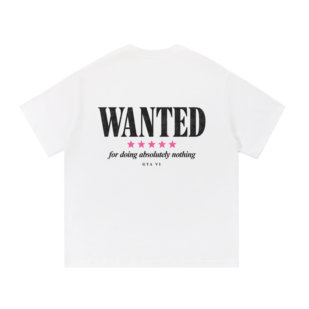 Wanted Tee - White