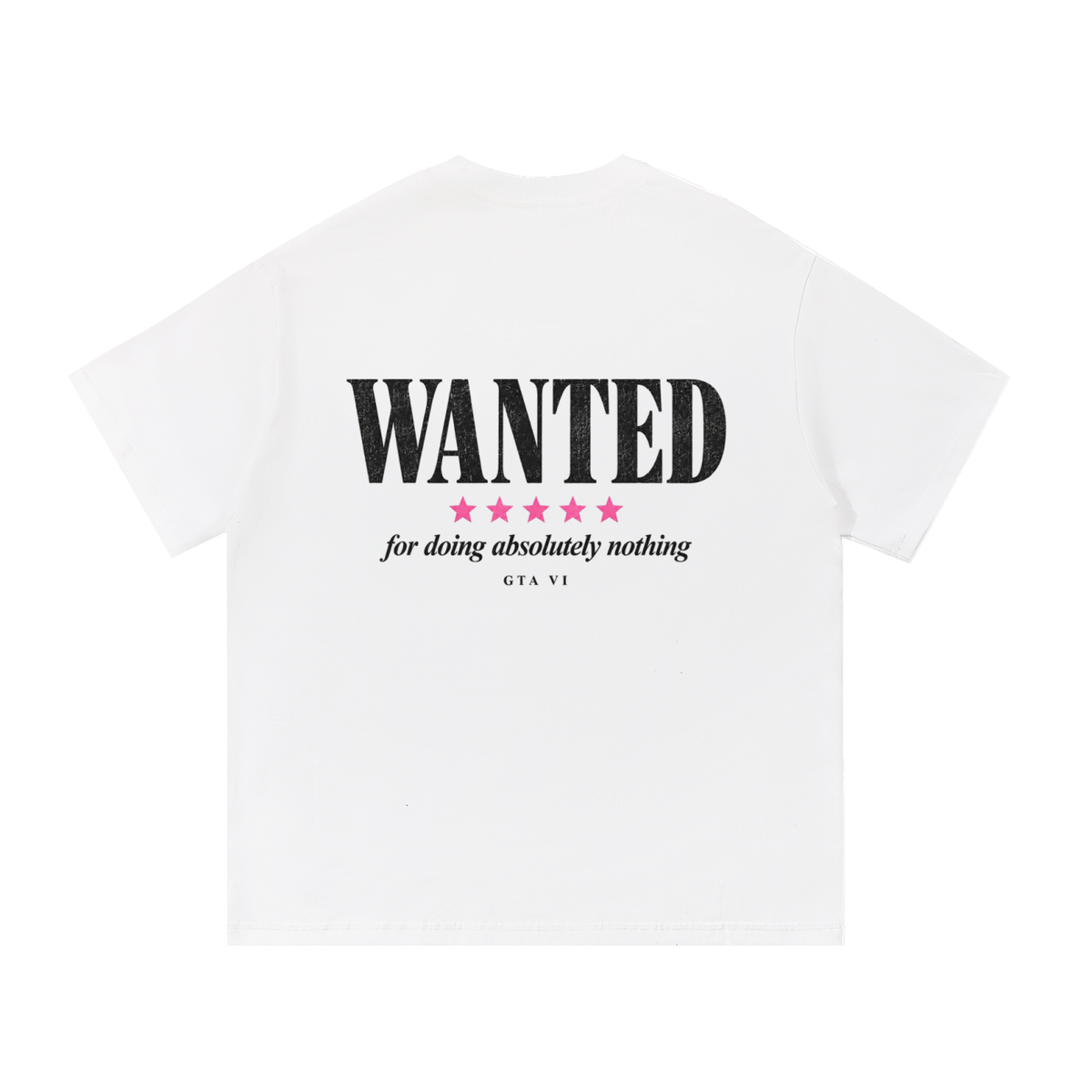 Wanted Tee - White