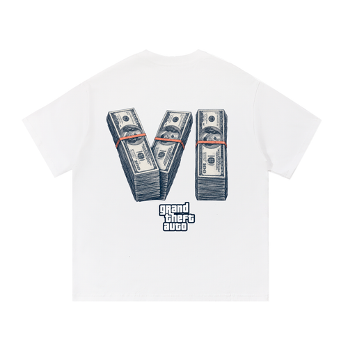 Banknote Tee - White
