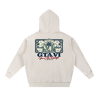 Banknote Oversized Hoodie - Mild Apricot