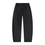Pink Heel Sweatpants - Black