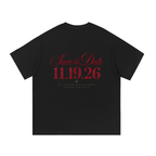 Save The Date Tee - Black