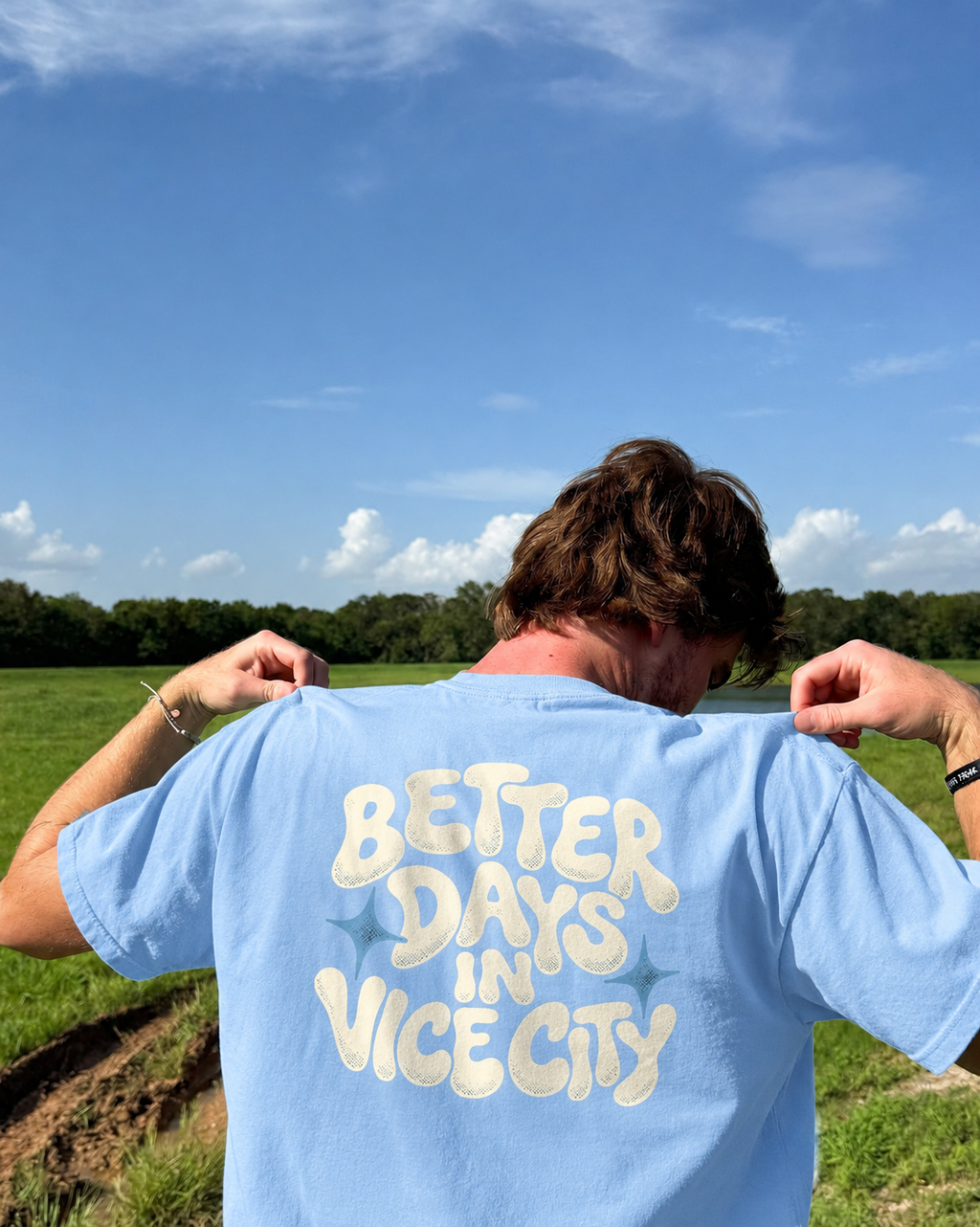 Better Days Tee - Blue