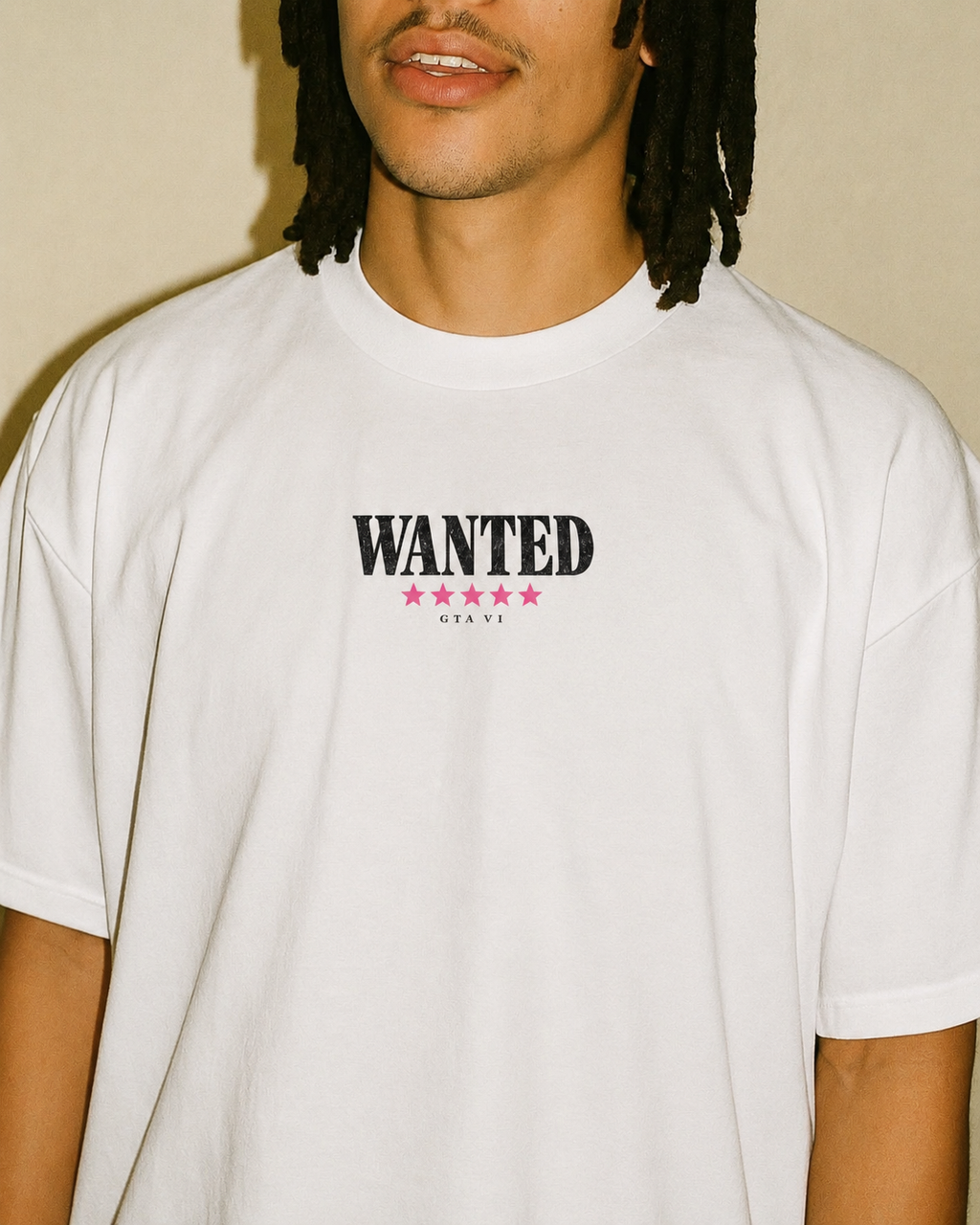 Wanted Tee - White