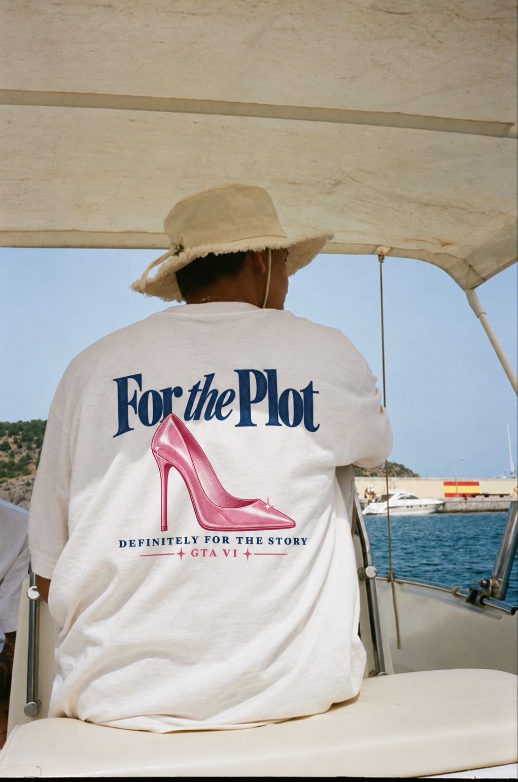 The Plot Tee - White