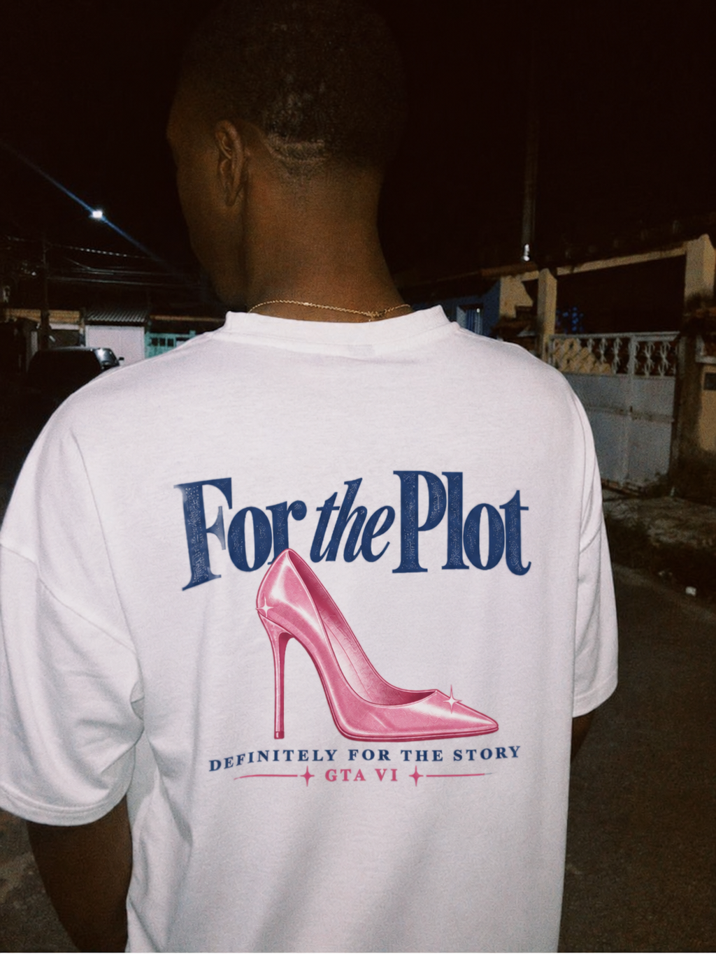 The Plot Tee - White