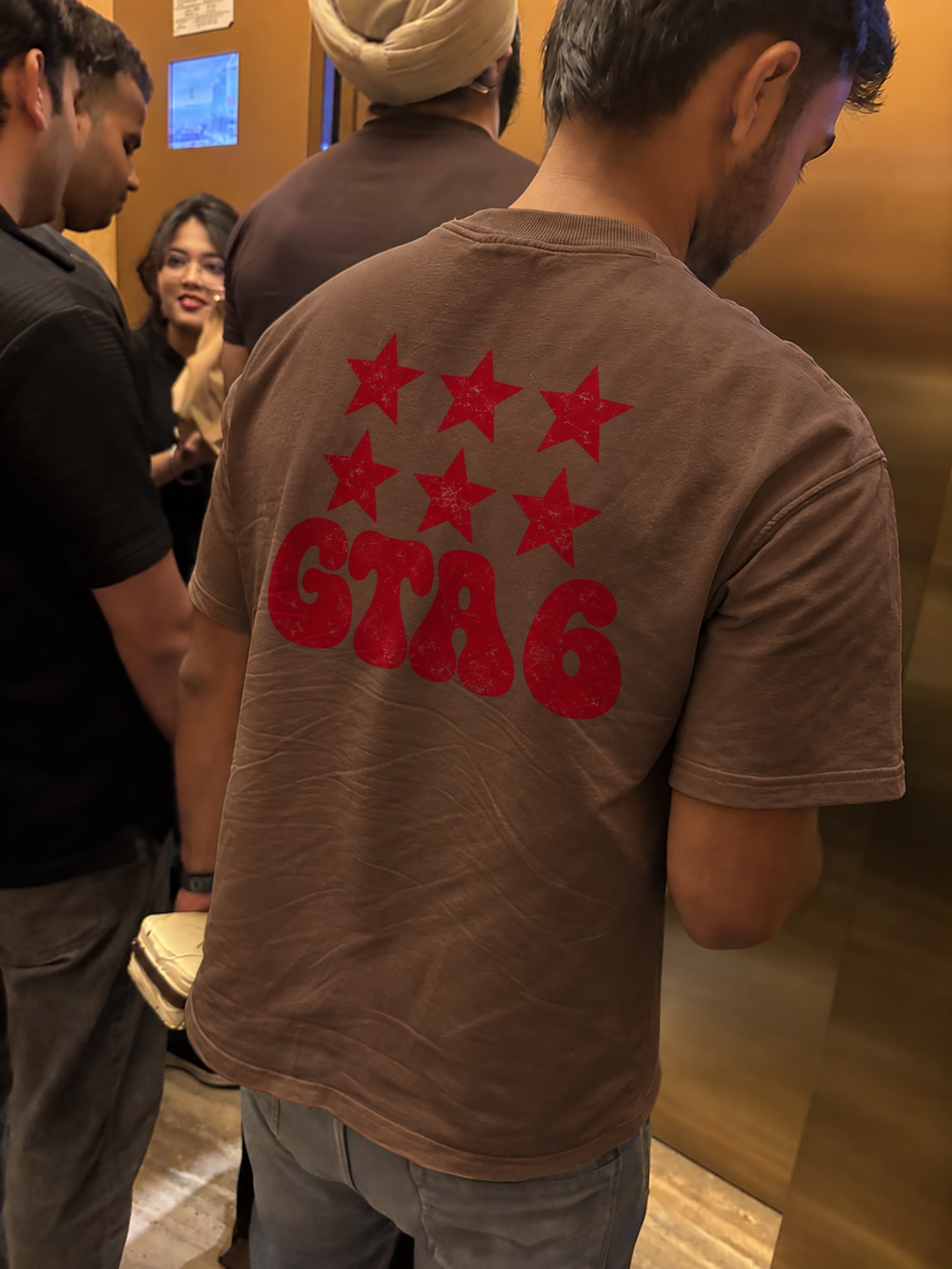 Six Star Tee - Coffee
