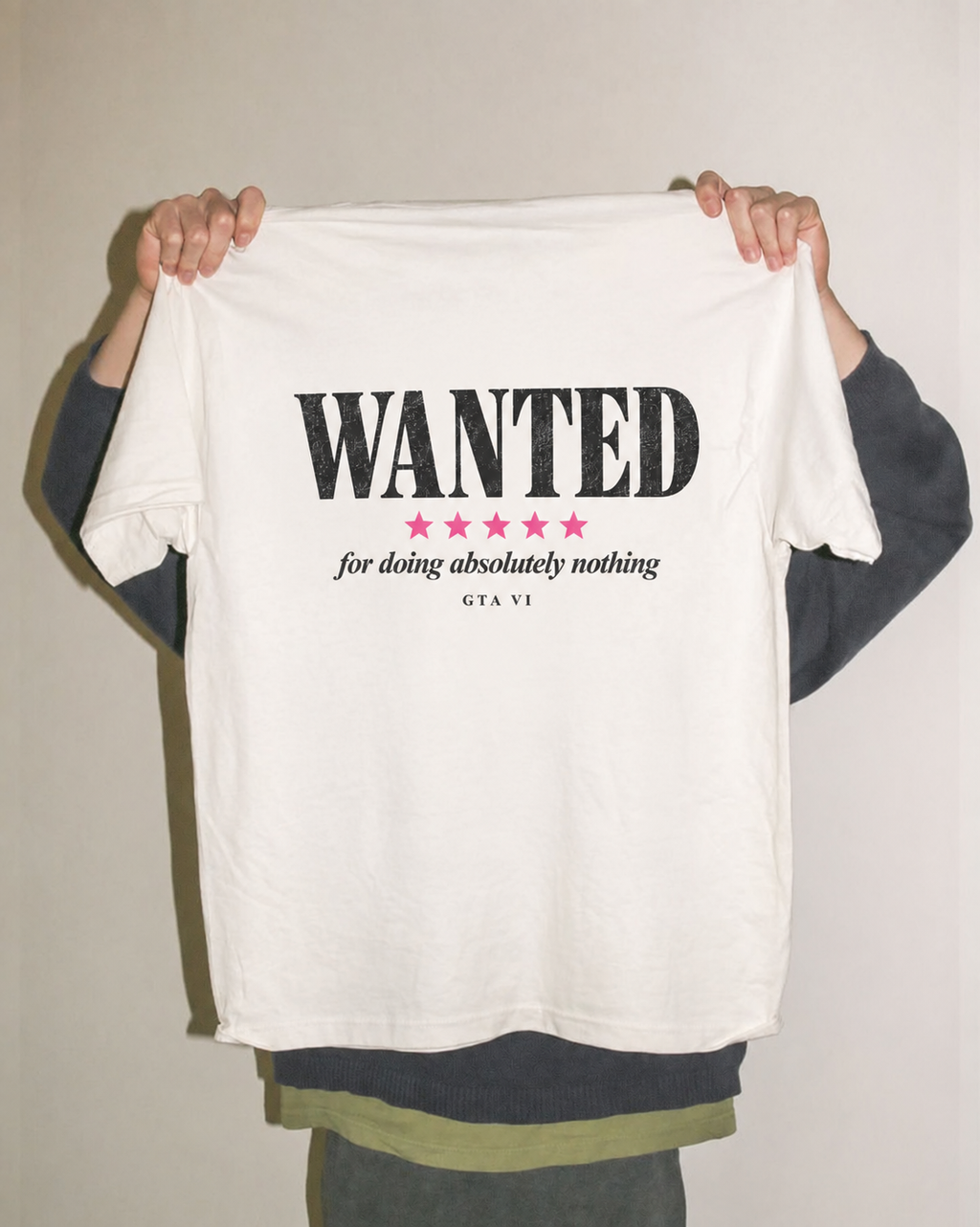 Wanted Tee - White