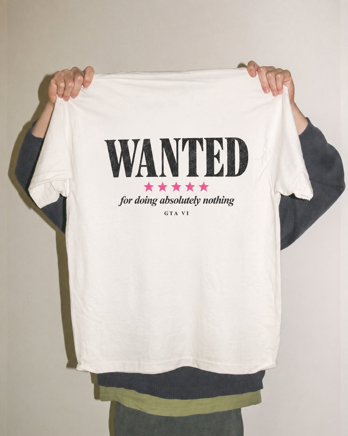 Wanted Tee - White