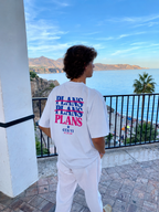 Plans Tee - White