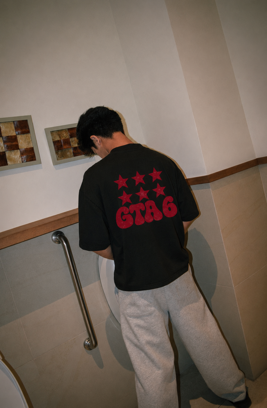 Six Star Tee - Black