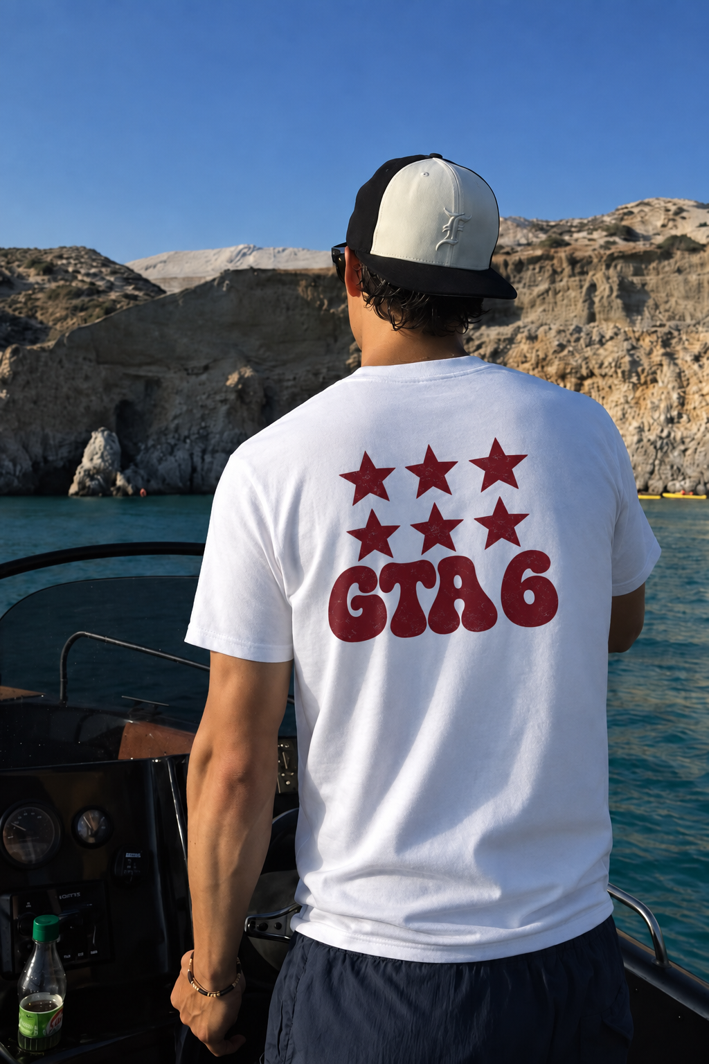 Six Star Tee - White
