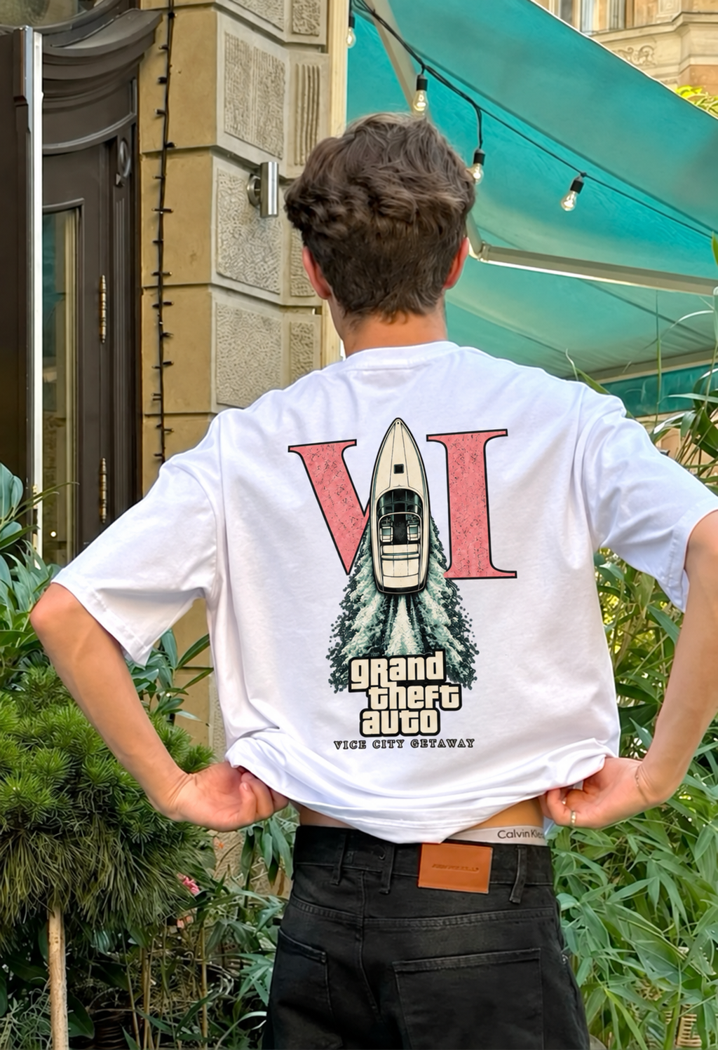Getaway Tee - White
