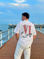 Poolside Tee - White