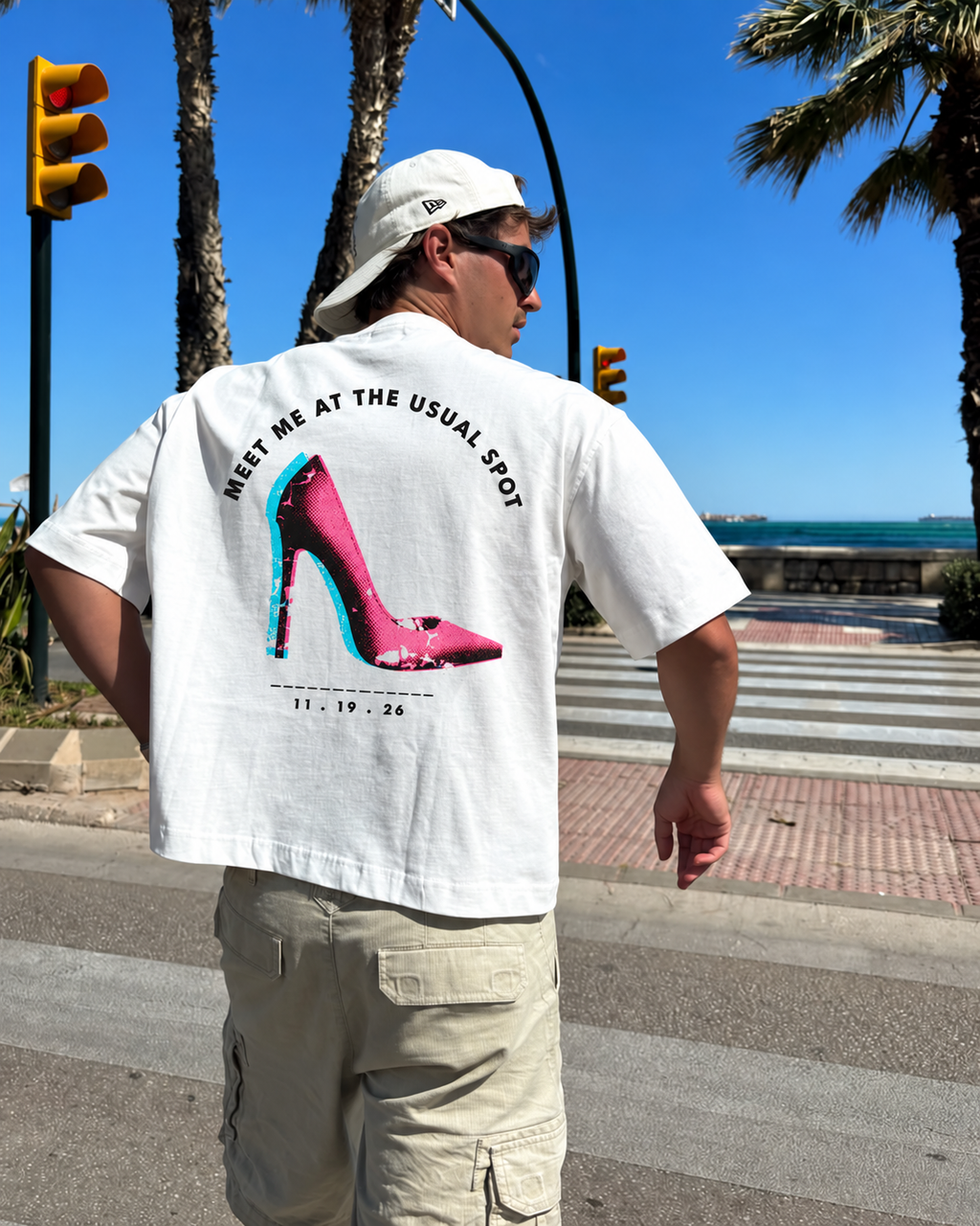 Usual Spot Tee - White