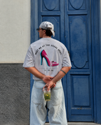 Usual Spot Tee - White Gray