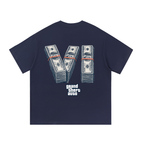 Banknote Tee - Navy Blue
