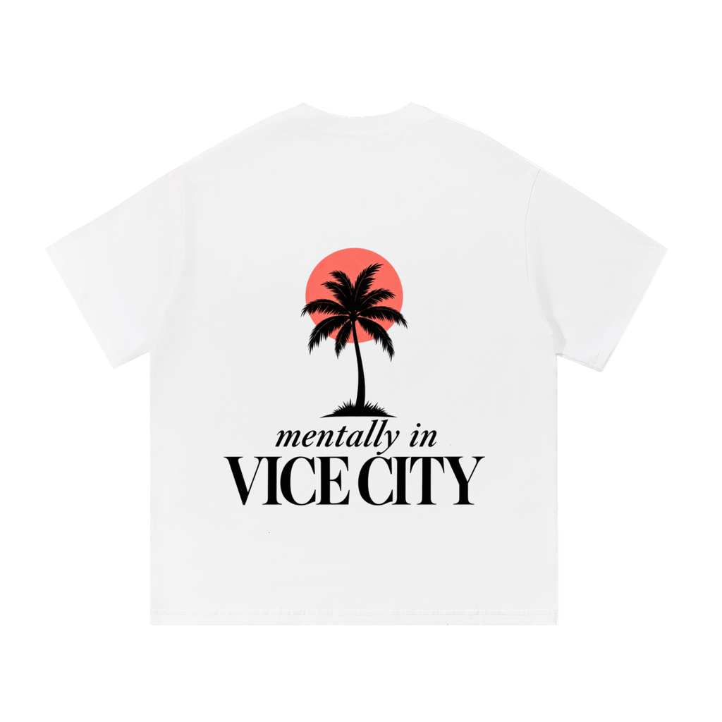 Palm Tee - White