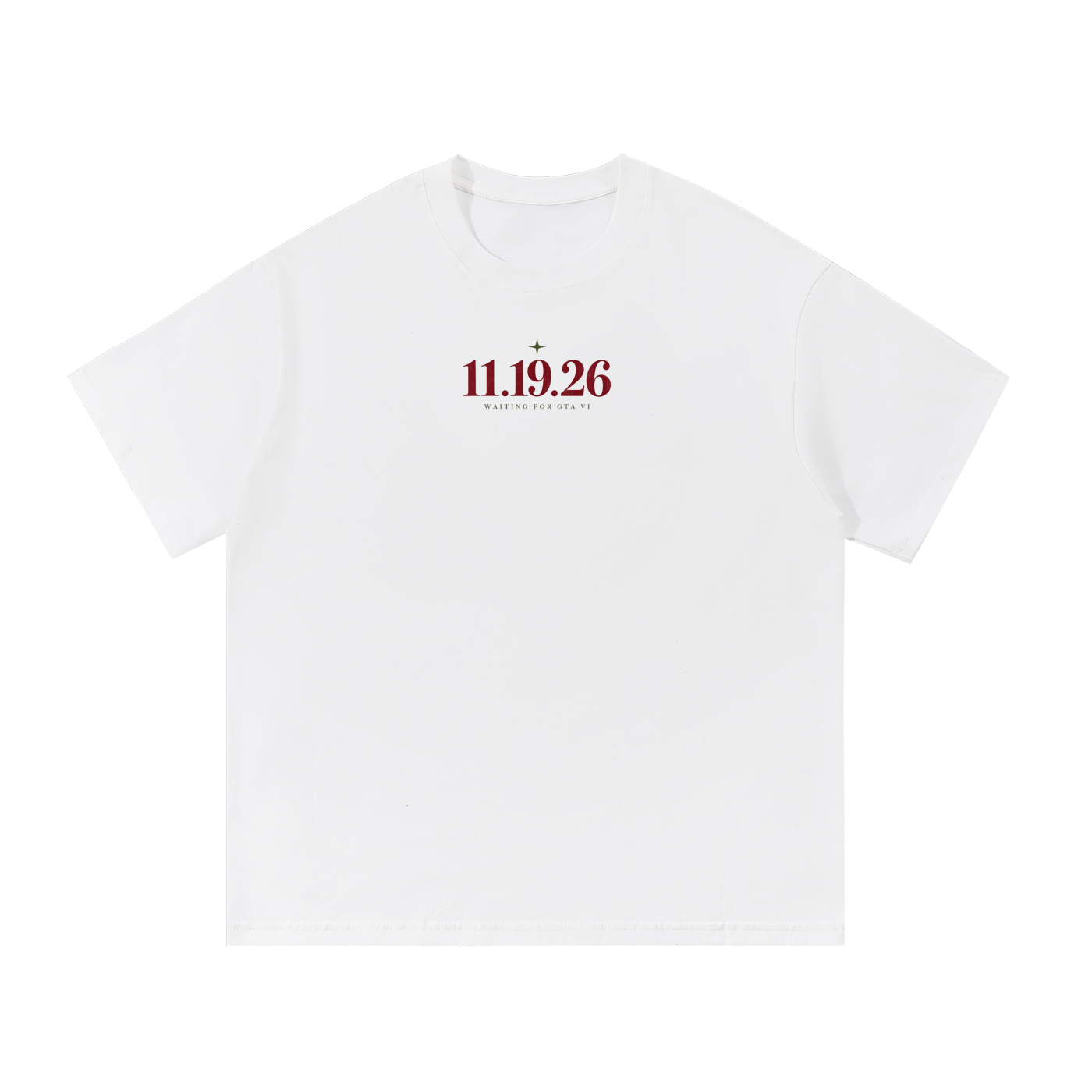 Save The Date Tee - White