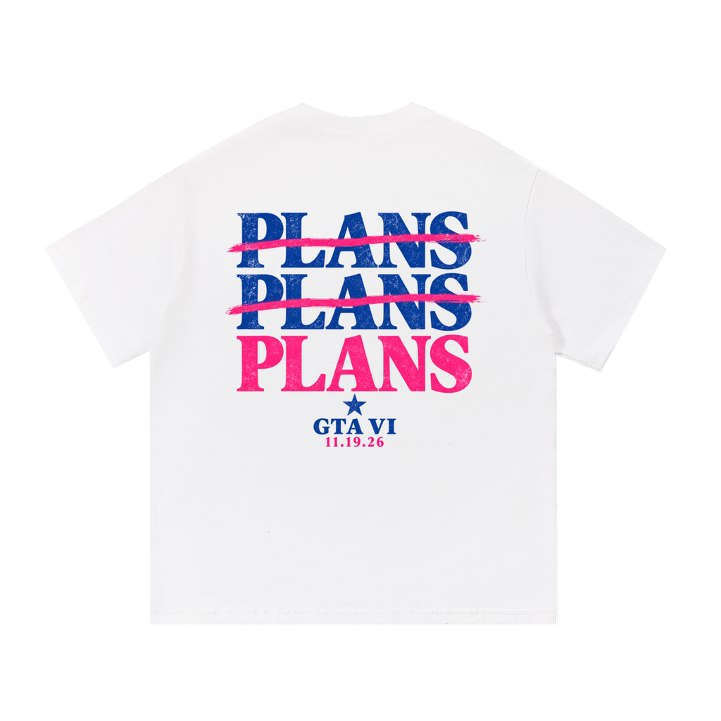 Plans Tee - White