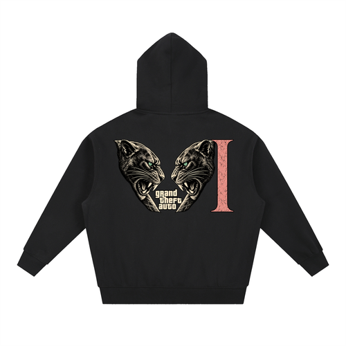 Essential Oversized Boxy Fit Fleece Hoodie