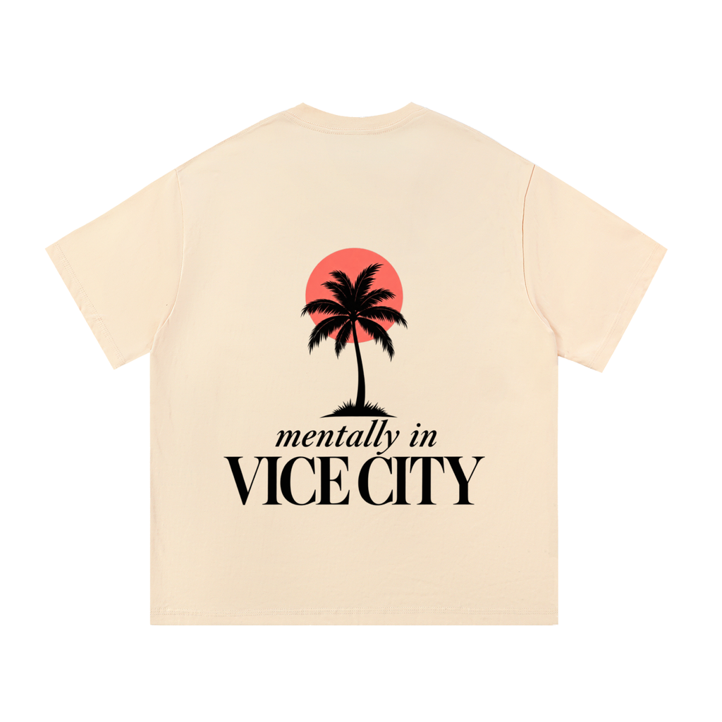 Palm Tee - Apricot