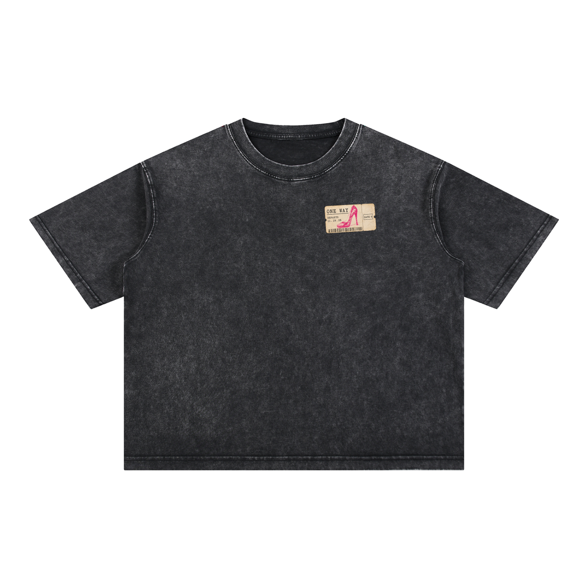 One Way Tee - Black